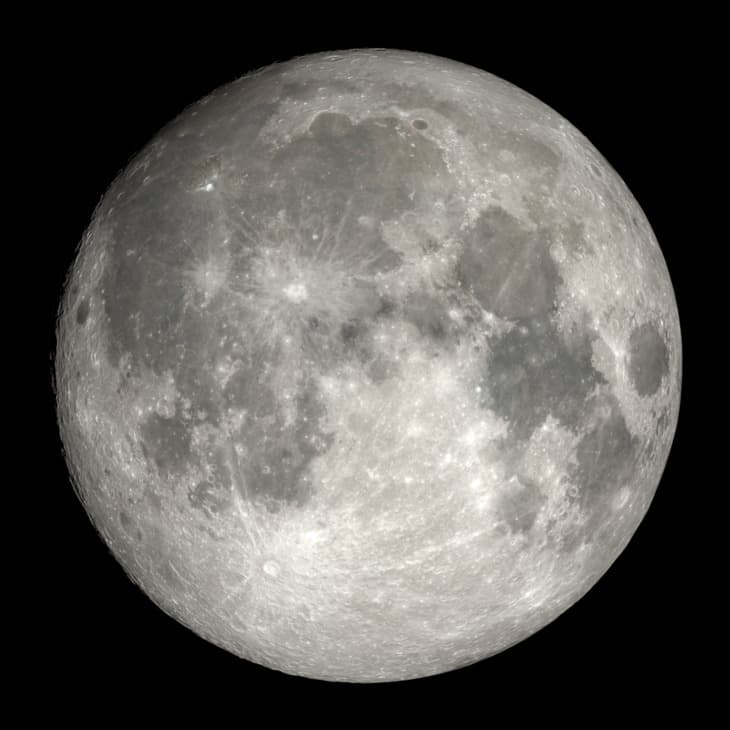 Lua 100% iluminada